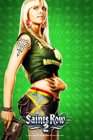 saints row 2 wallpaper. Saints Row 2 - Wallpaper Graphic