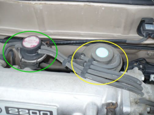 Where is the egr valve on a 2001 toyota camry