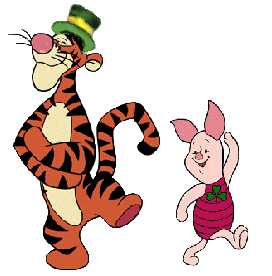 aminated tigger and piglet happy dance