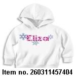 PERSONALIZED GIRLS HOODIE ST