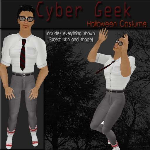 geek costume attitude