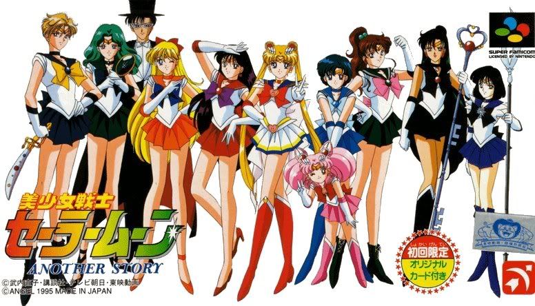 sailormoon and sailor scouts