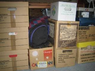 Boxes of stuff