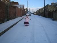 Little Girl in the snow 2