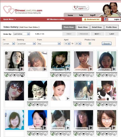 chinese girls dating. Most of the Chinese girls in video gallery are young and sweet but there are 