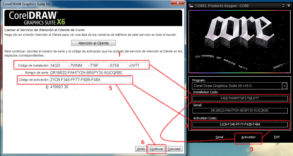 coreldraw graphics suite x4 serial number and activation code 25