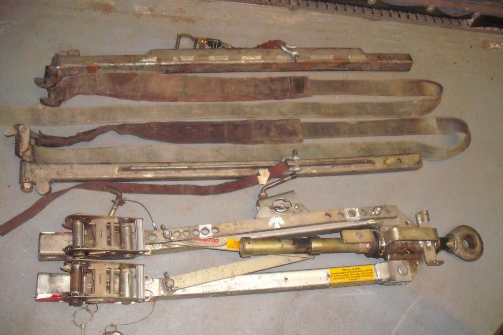 a frame towing device