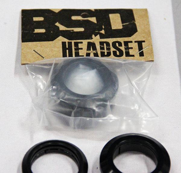 BMX headset></a></p><p>Integrated headset with the BSD logo and Black, Grey, Purple, Blue, Red, Gold and Polished silver color options.</p><p><img src=