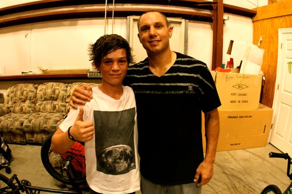 Alex Hiam and Dave Mirra