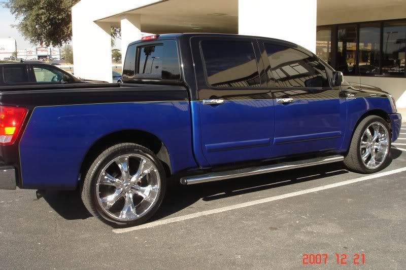 Two tone nissan titan #2