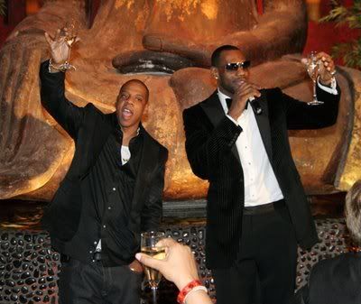 Jay-Z &amp; LeBron Pictures, Images and Photos