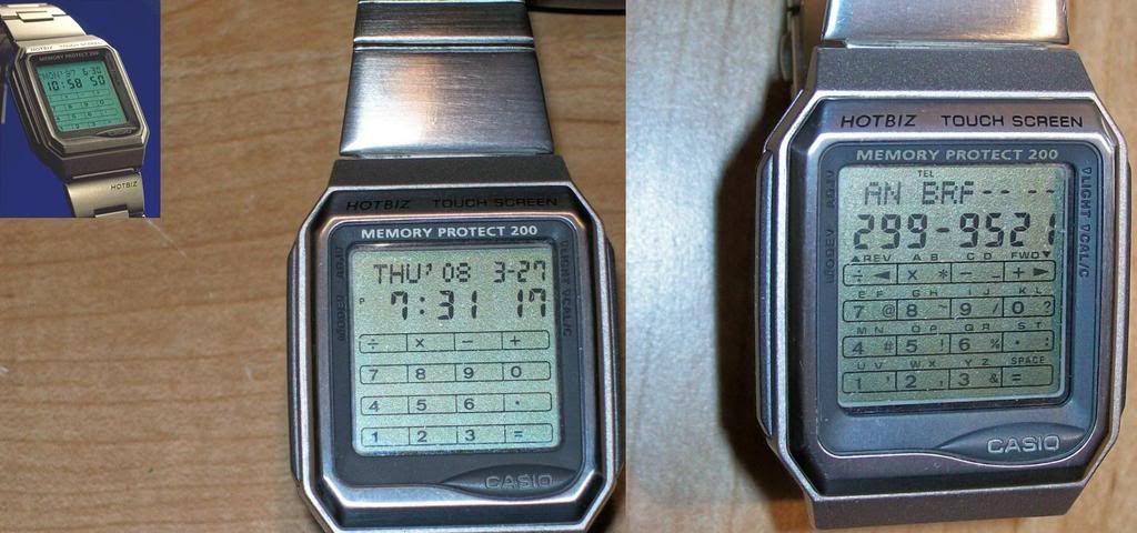 FS: Very Rare Casio VDB 3000 HotBiz Touchscreen Watch