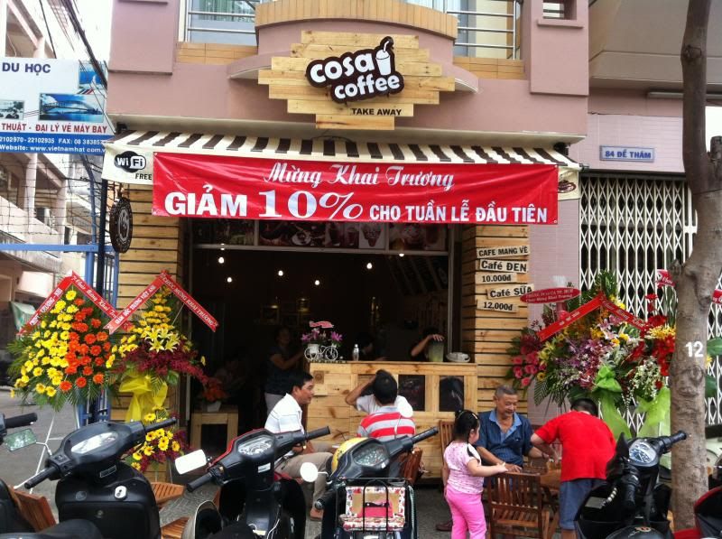 Cần tuyễn nhân viên phục vụ coffee take away