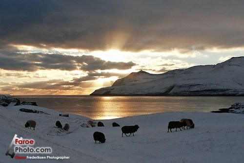 Faroe Islands, during colder months