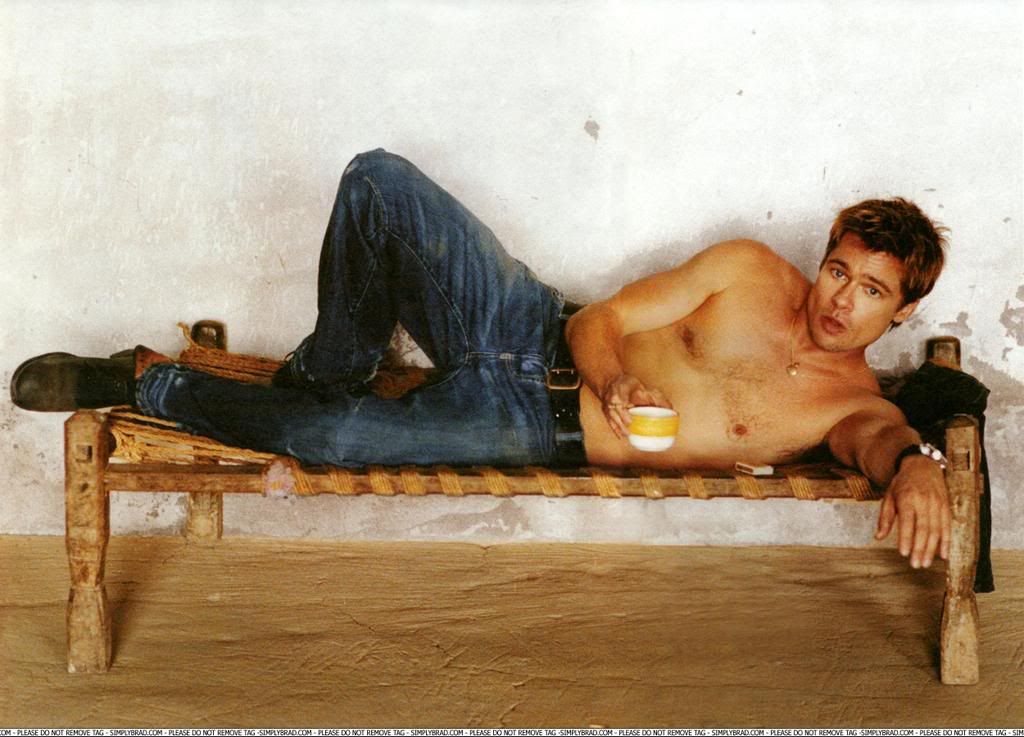 Brad Pitt Shirtless. Brad pitt shirtless by