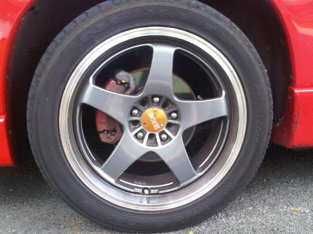 FS Sportmax 18" gunmetal rims w/Z rated tires VW Vortex Volkswagen