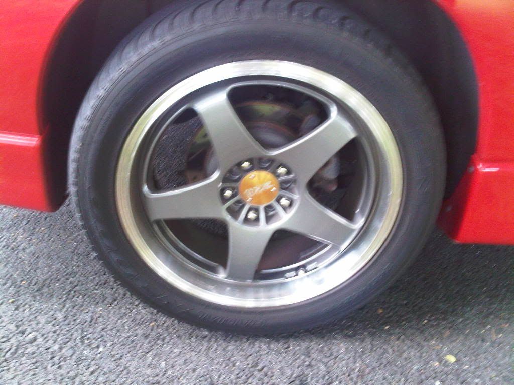 FS Sportmax 18" gunmetal rims w/Z rated tires VW Vortex Volkswagen