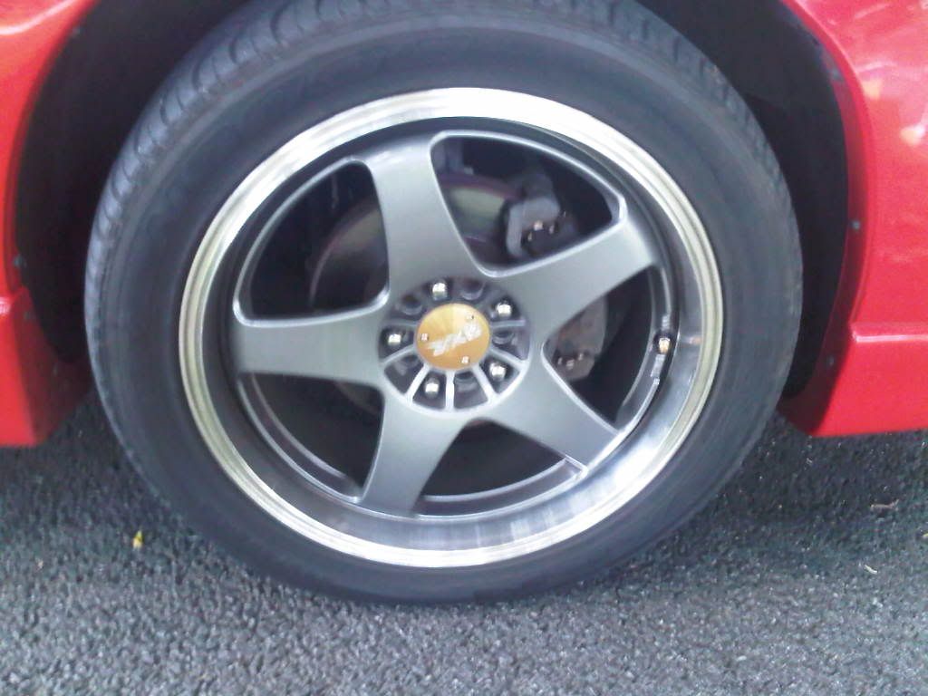 FS Sportmax 18" gunmetal rims w/Z rated tires VW Vortex Volkswagen