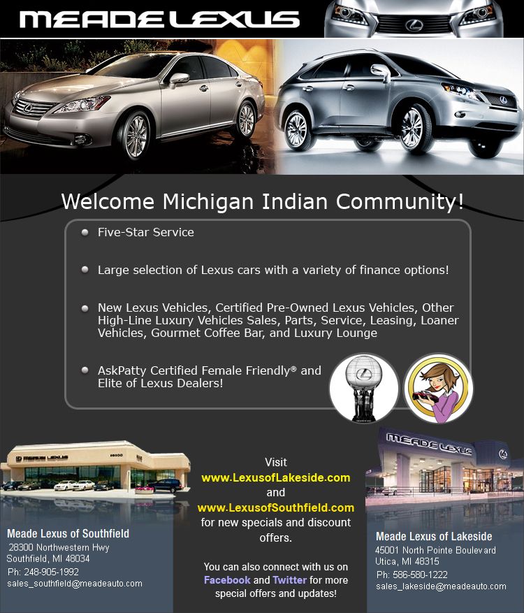 MEADE LEXUS FullService Lexus Dealer See Coupon below