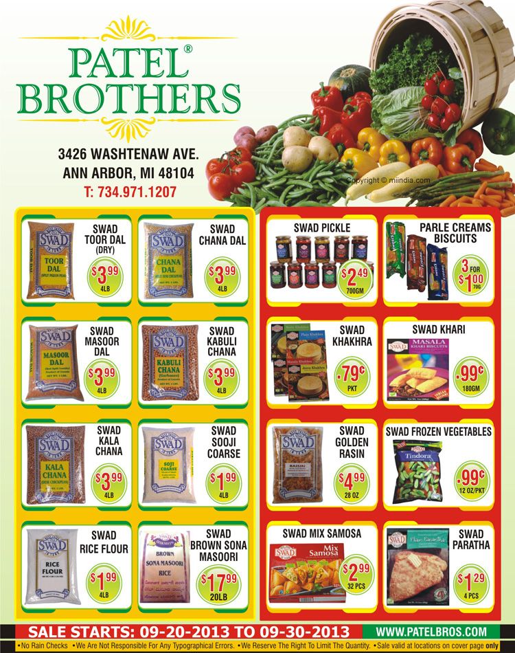 Patel Brothers 1st Anniversary Sale at Ann Arbor, Michigan USA