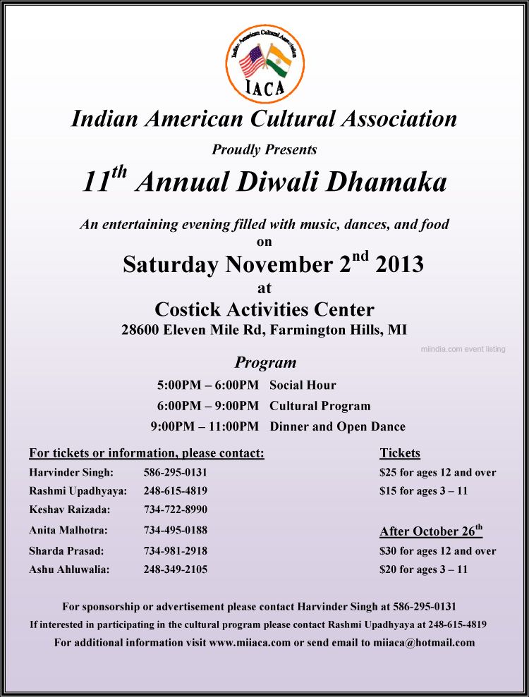 IACA Annual Diwali Dhamaka