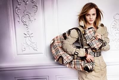 Purple is the New Black?! BURBERRY Spring Summer 2010 with Emma Watson