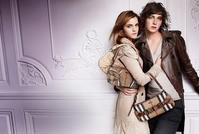 Purple is the New Black?! BURBERRY Spring Summer 2010 with Emma Watson
