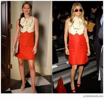 Outrageous Celebrities in Similar Dresses