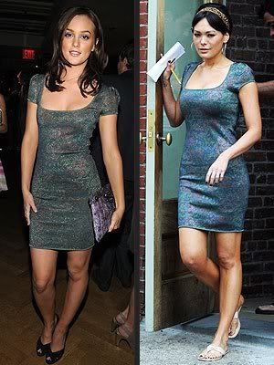 Outrageous Celebrities in Similar Dresses