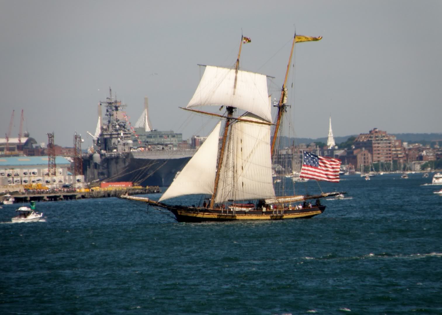 Old North Church (re: Paul Revere's Ride) in background