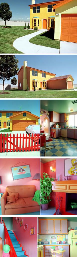 10 casas reais  inspiradas em desenhos animados
