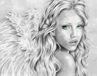 Sad Angel...... This is Me Without My kids! - agreenEyedAngelSketch