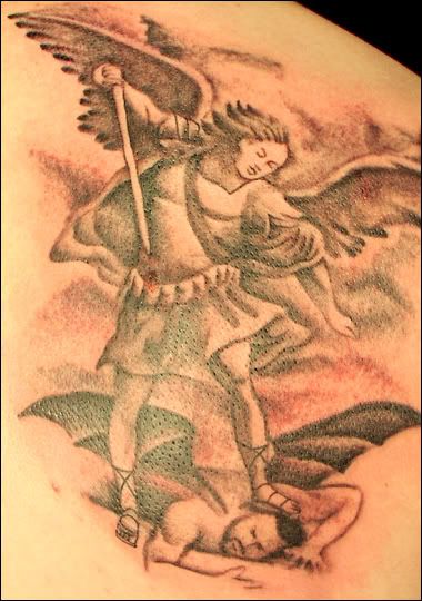 angel and demon tattoos. Angel Tattoo Gallery