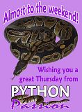 ThursdayComment.jpg Thursday image by PythonPassion