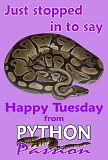 TuesdayComment.jpg Tuesday image by PythonPassion