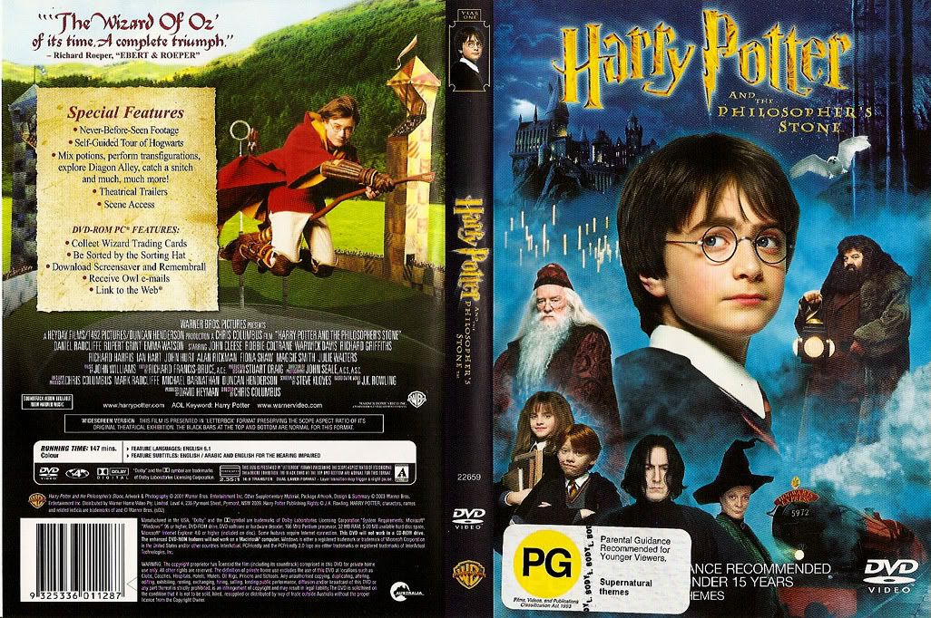  Harry Potter - Philosopher's Stone (2001) DVD
