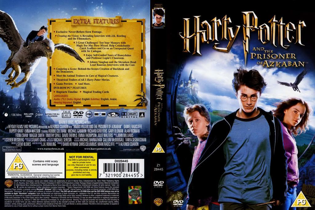 Harry Potter and The Prisoner Of Azkaban
