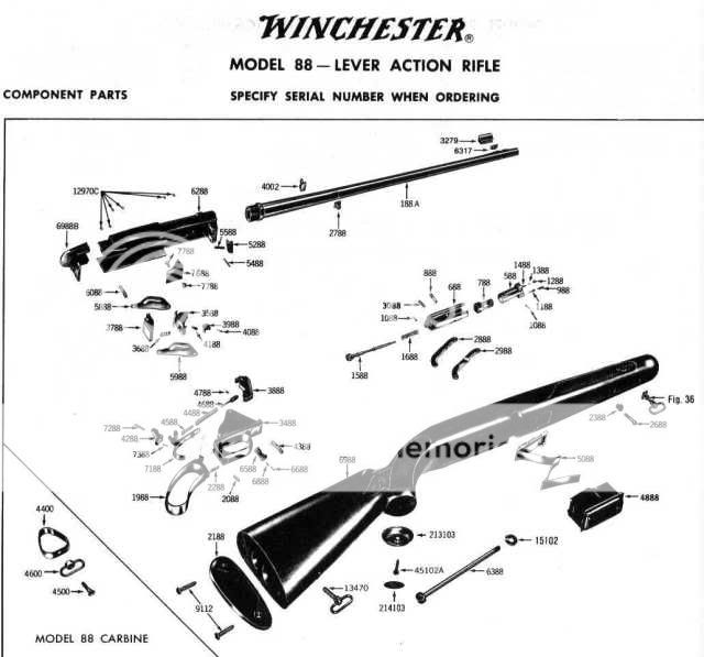 Winchester 88 - Bag of parts - AR15.COM