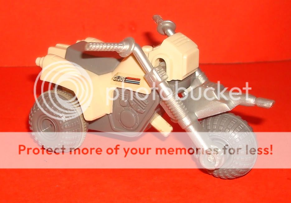   GI JOE 1988 MOTORIZED VEHICLE PACKS A.T.V. ATV 100% COMPLETE  