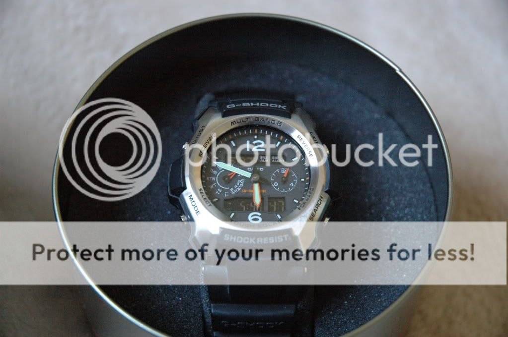 FS Casio G-Shock Atomic Solar GW2500-1A and GLX5600-1