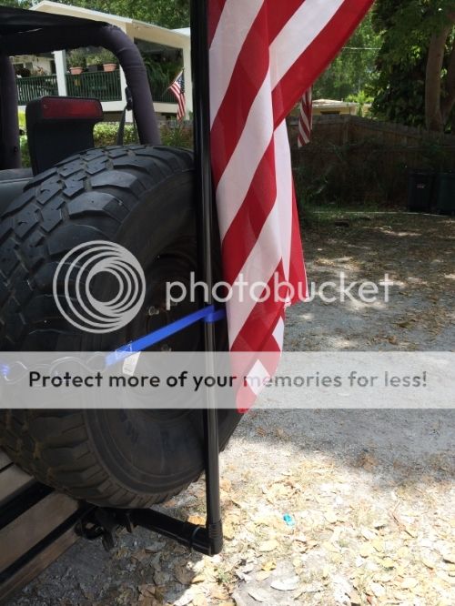 US Flag Display Etiquette and Flag Mount Ideas | Jeep Wrangler Forum