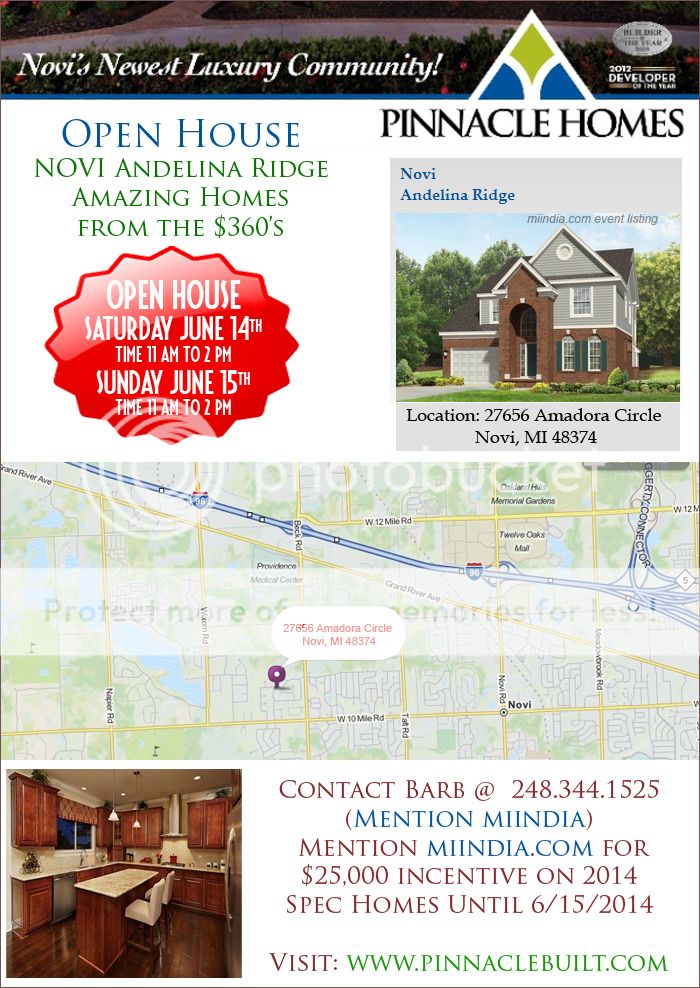 Open House New Homes in Novi