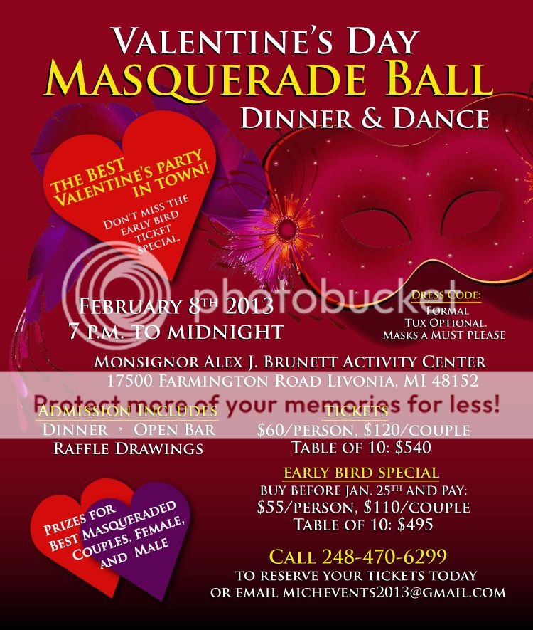 Valentines Day Masquerade Ball Party Of The Year