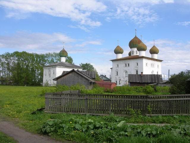 Старая торговая площадь Каргополь