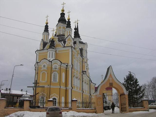 Воскресенская Церковь Томск внутри